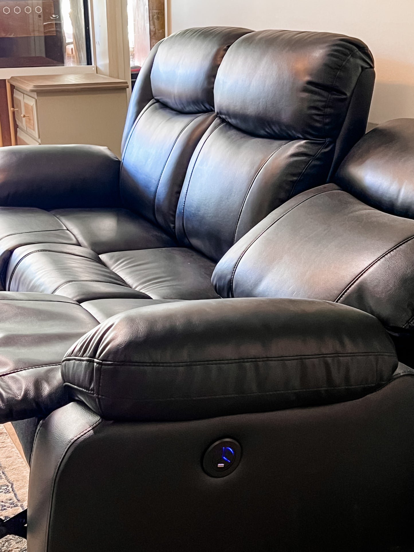 Full Cinema Couch Set - 3 Seater, 2 Seater. 1 Seater